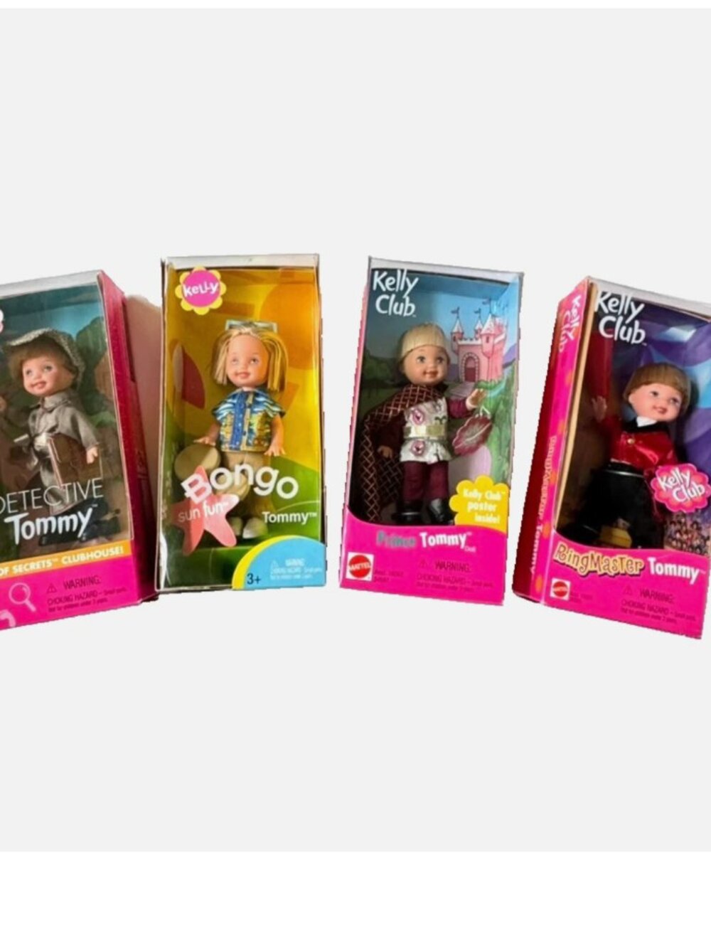 Kelly Club Lot of 4 Mattel Tommy Prince Detective Bongo Circus Ringmaster Barbie